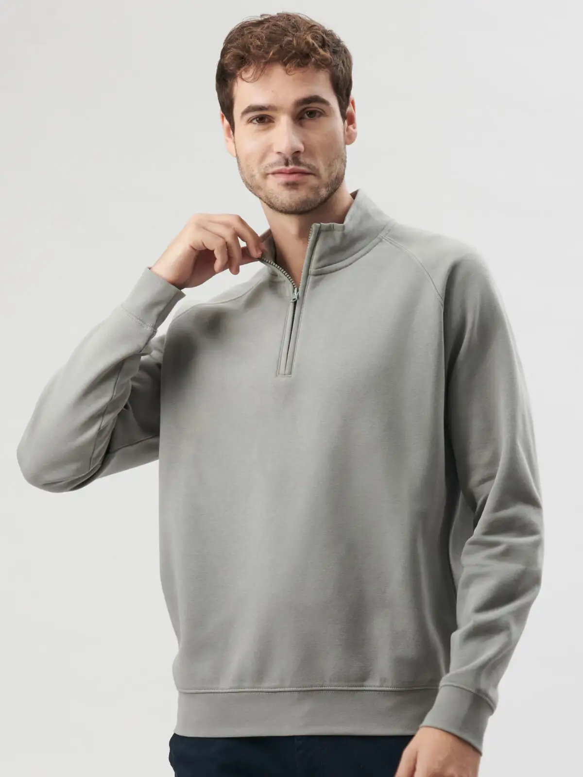felpa mezza zip – sirio felpa mezza zip – sirio