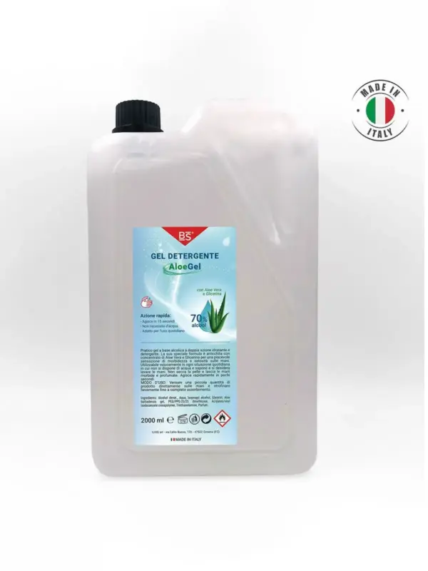 gel detergente mani 2000ml tappo a vite