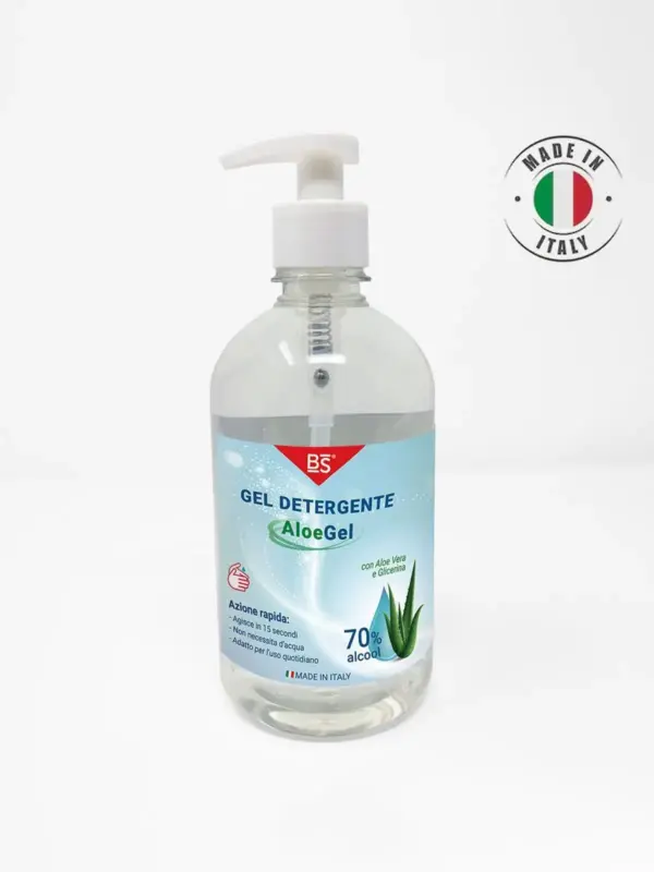 gel detergente mani 500ml tappo dispenser