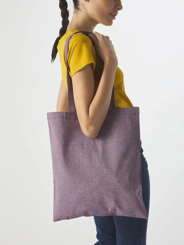 recycled cotton shopper
