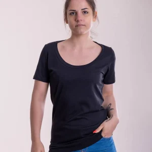 t shirt donna scollo rotondo