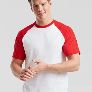 valueweight short sleeve baseball t