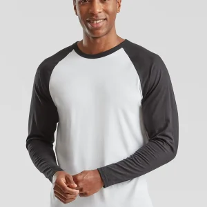 valueweight long sleeve baseball t