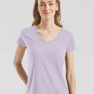 ladies 150 v neck t