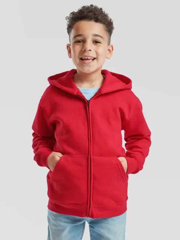 kids premium hooded sweat jacket
