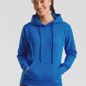 ladies classic hooded sweat