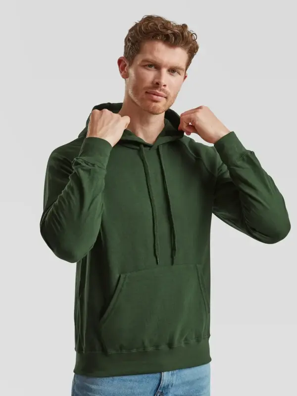 lightweight hooded sweat