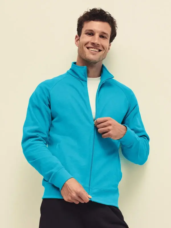 lightweight sweat jacket