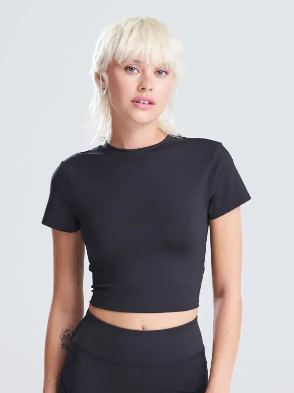 women’s recycled cropped t