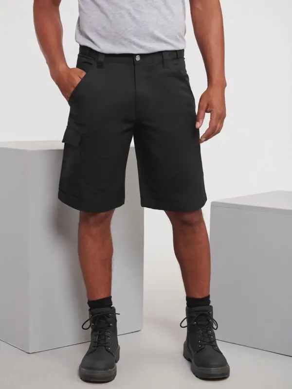 adults’ polycotton twill shorts