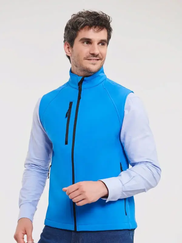 men’s softshell gilet