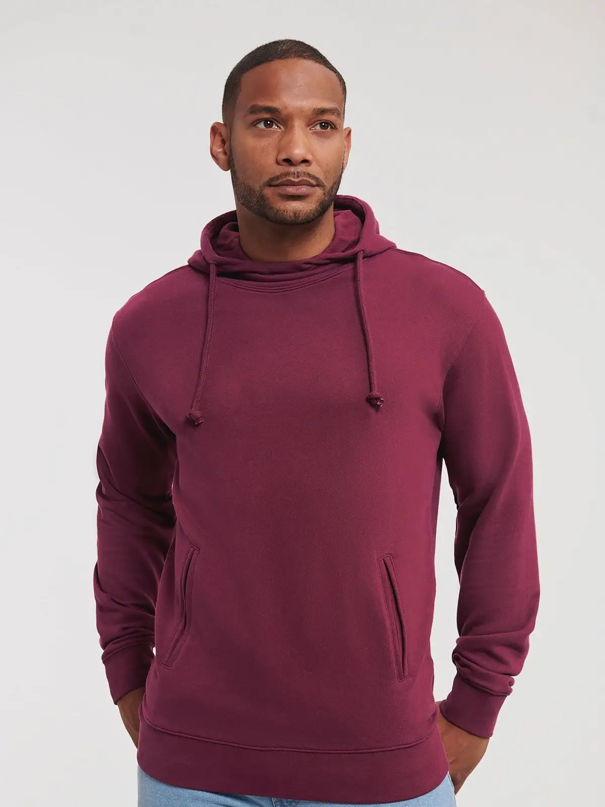 pure organic high collar hooded sweat pure organic high collar hooded sweat