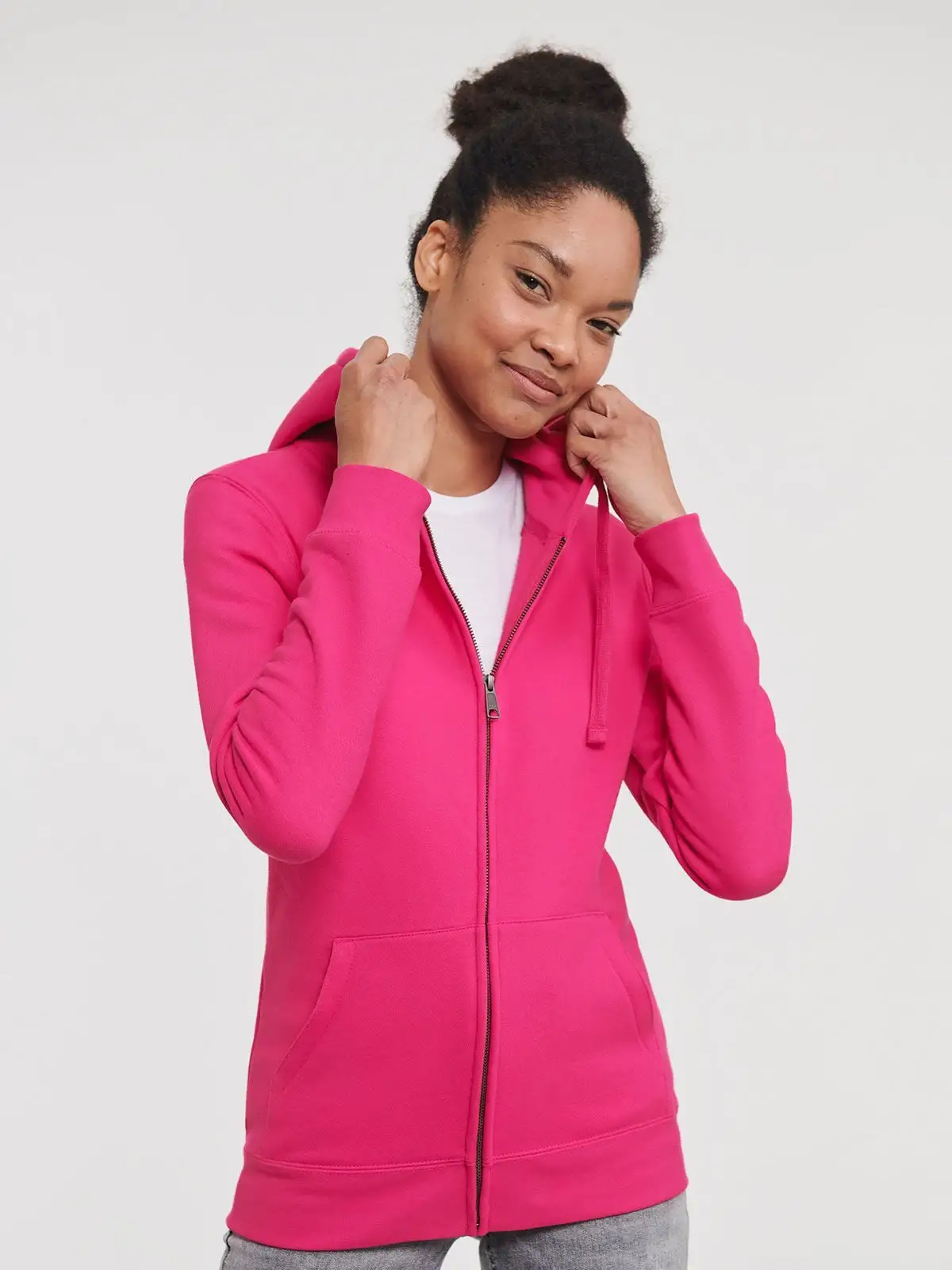 ladies’ authentic zipped hood ladies’ authentic zipped hood