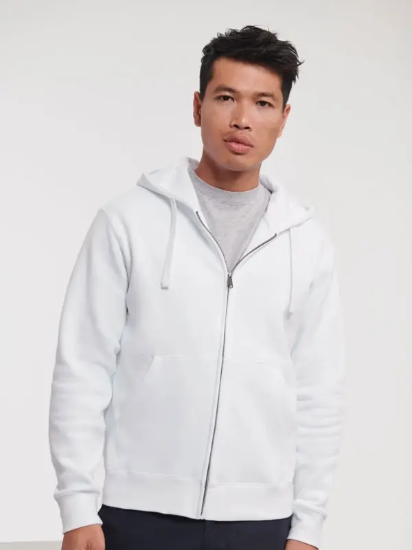 men’s authentic zipped hood