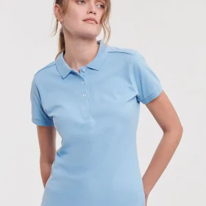 ladies’ stretch polo