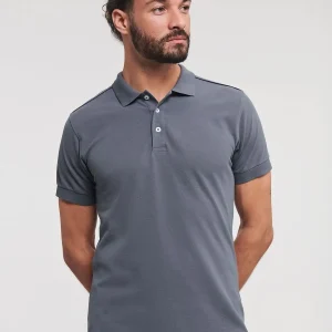 men’s stretch polo