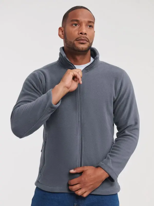 men’s full zip outdoor fleece