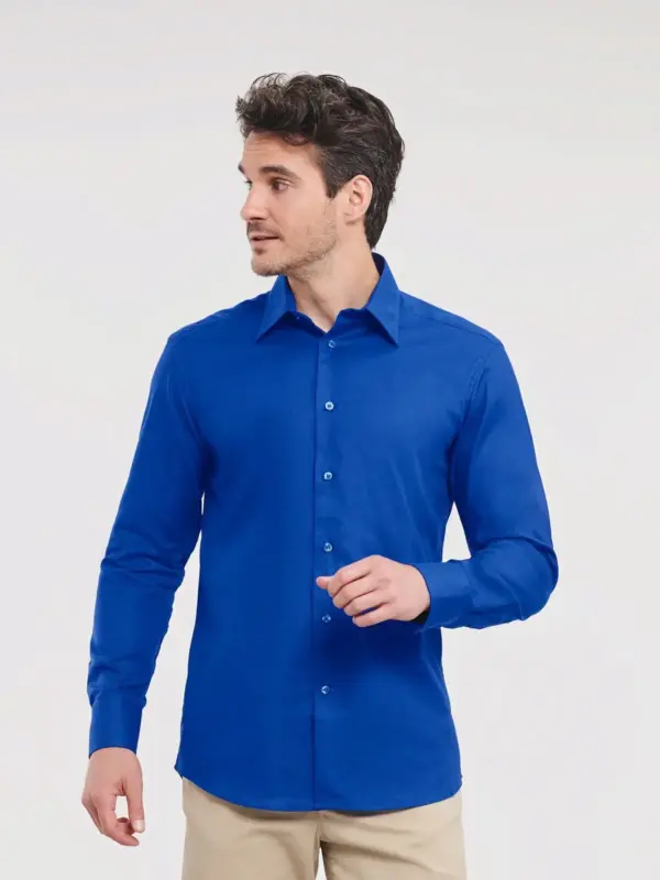 men’s lsl tailored oxford shirt
