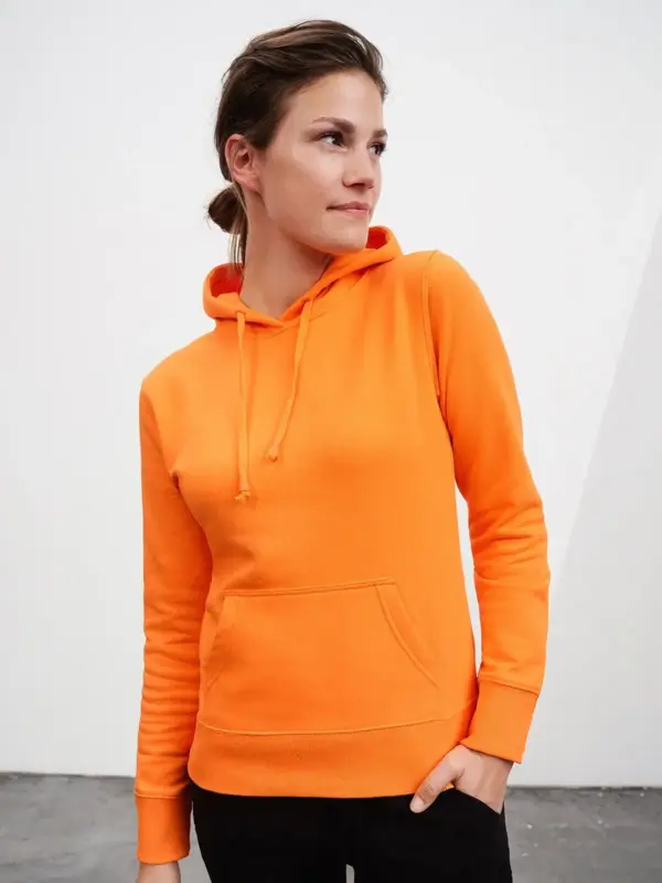 ladies’ hooded sweat
