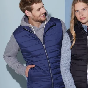 men’s padded vest