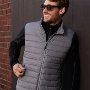 men’s down vest