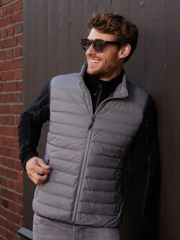 men’s down vest
