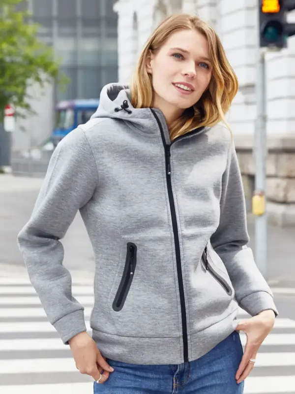 ladies’ hooded jacket