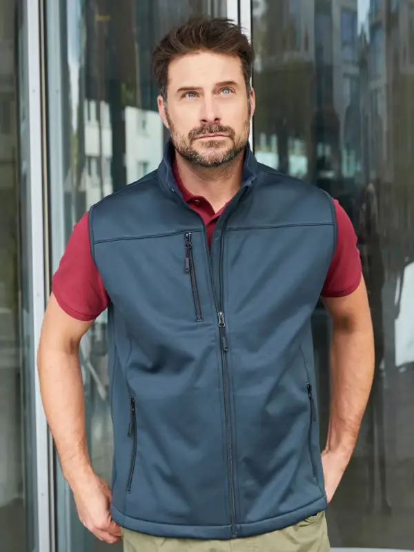 men’s softshell vest