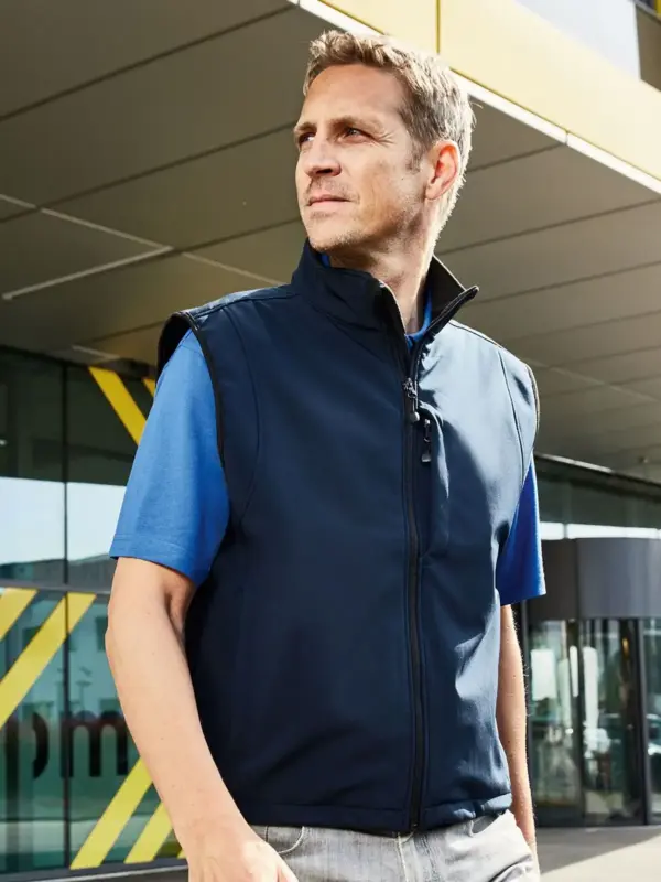 men’s softshell vest