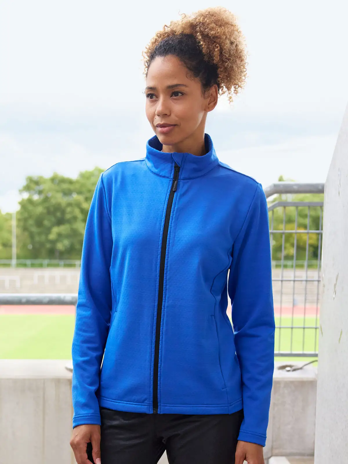 ladies’ sports structured fleece jacket grs ladies’ sports structured fleece jacket grs