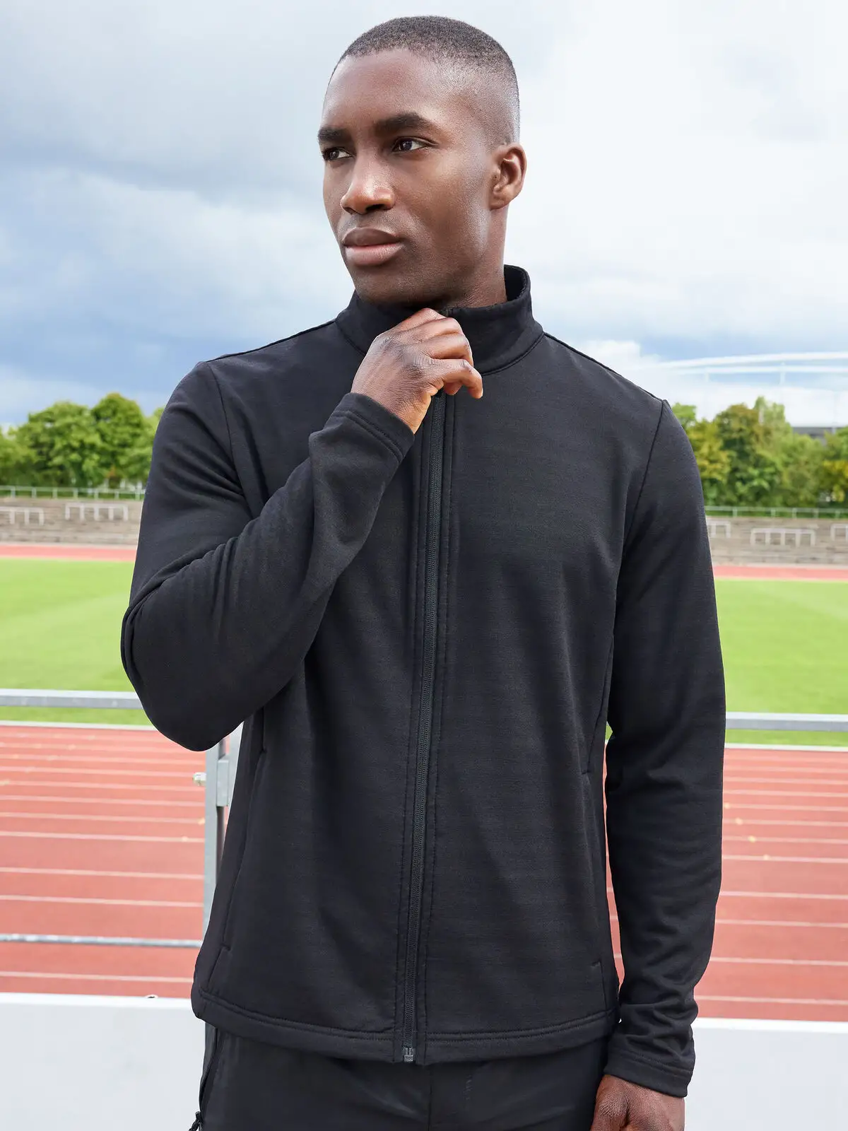 men’s sports structured fleece jacket grs men’s sports structured fleece jacket grs