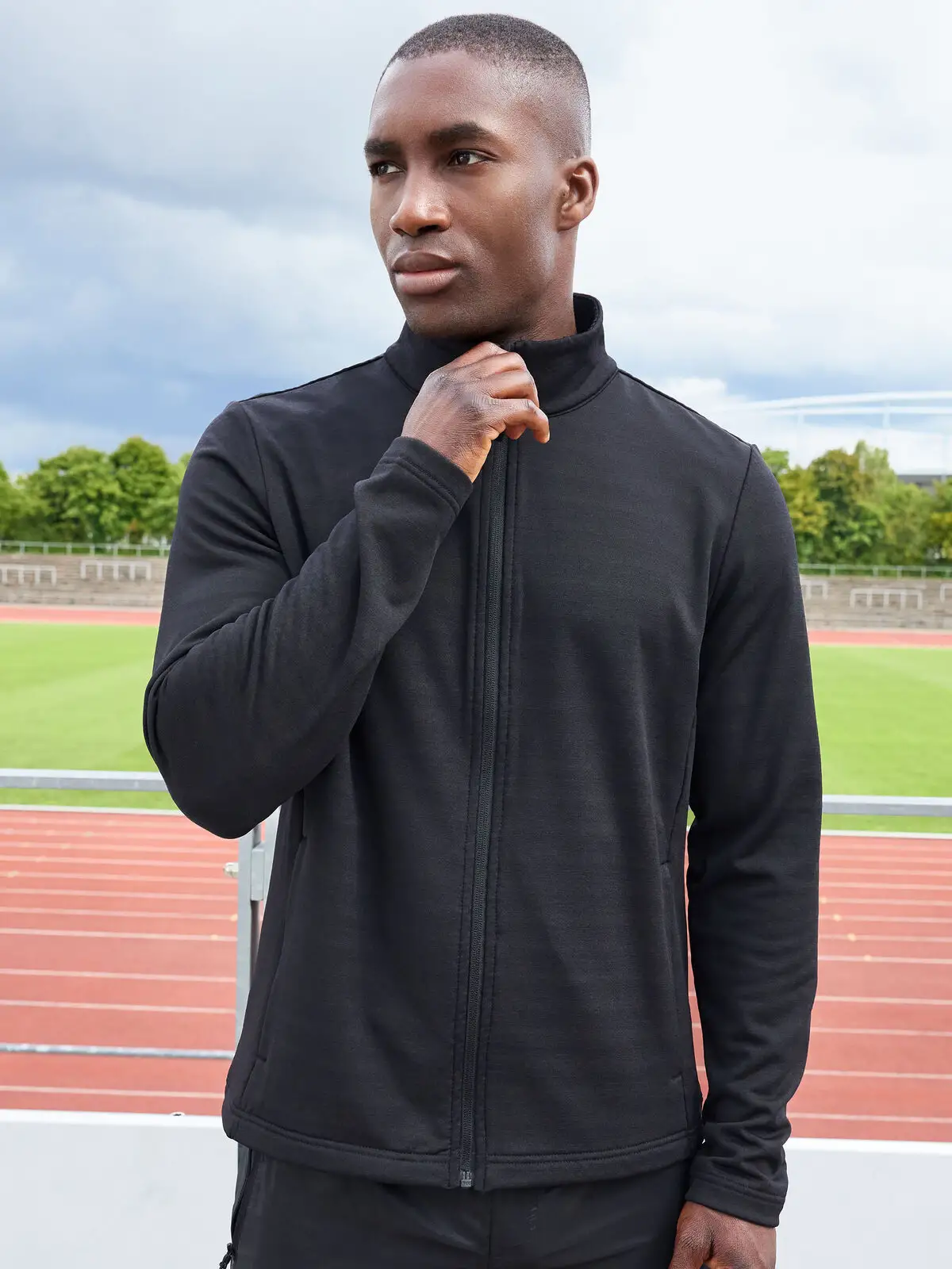 men’s sports structured fleece jacket grs men’s sports structured fleece jacket grs