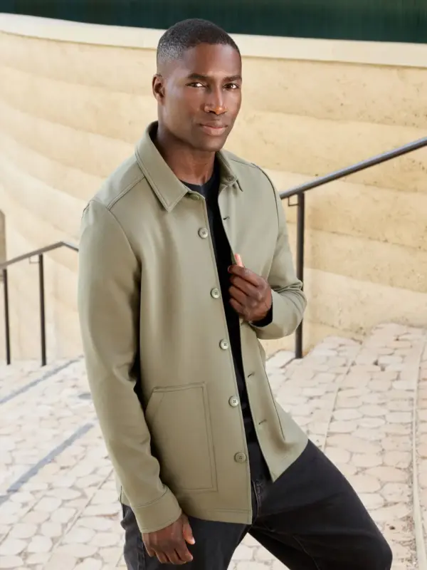 shirt jacket unisex ocs blended & grs