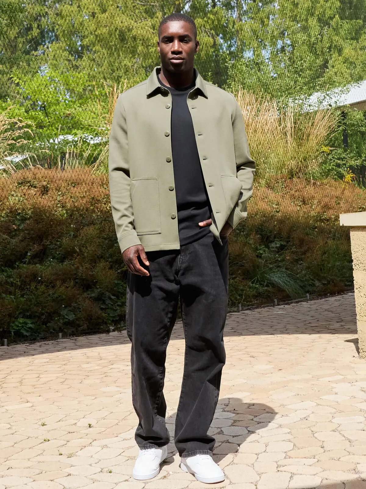 shirt jacket unisex ocs blended & grs shirt jacket unisex ocs blended & grs