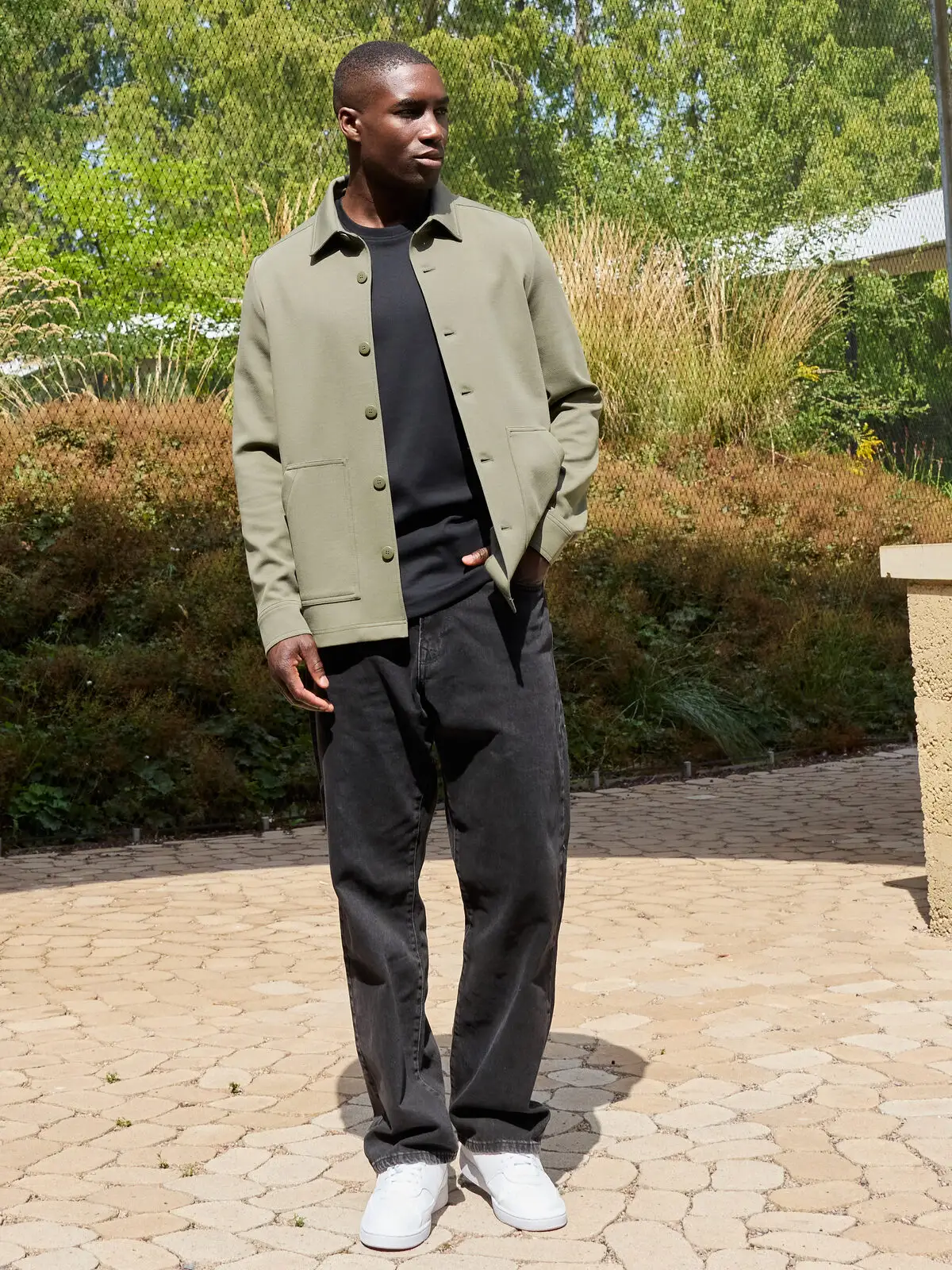 shirt jacket unisex ocs blended & grs shirt jacket unisex ocs blended & grs
