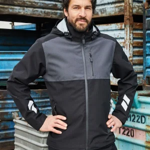 hardshell workwear jacket