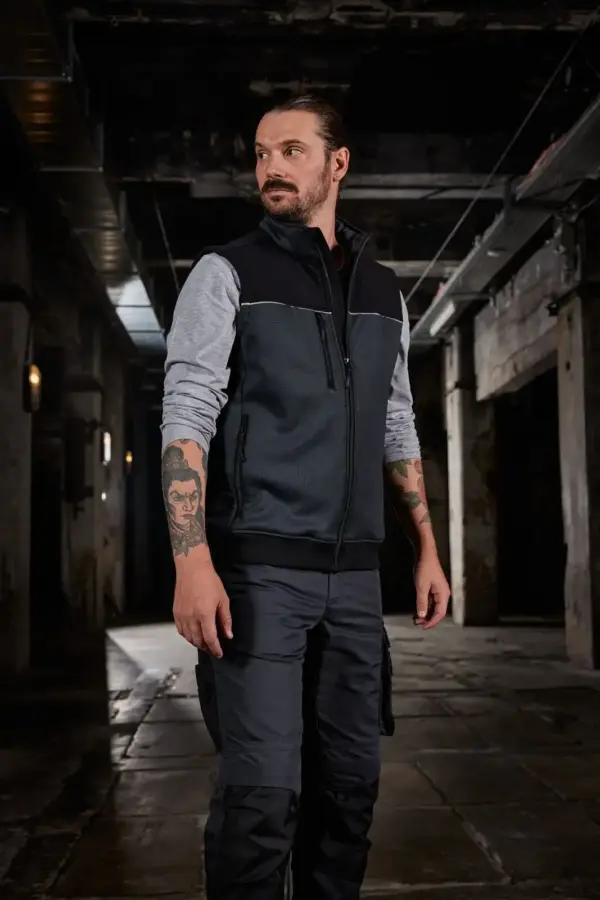 hybrid workwear vest