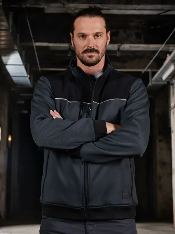 hybrid workwear jacket