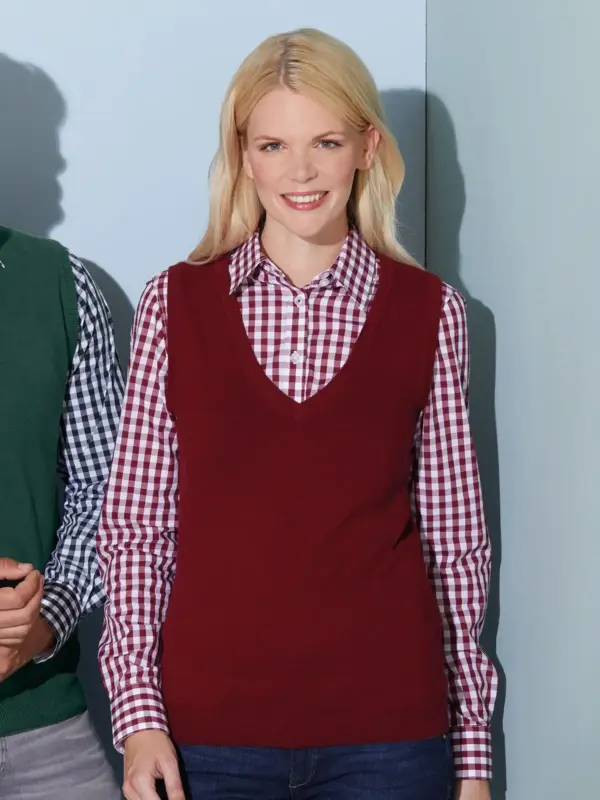 ladies’ v neck pullover