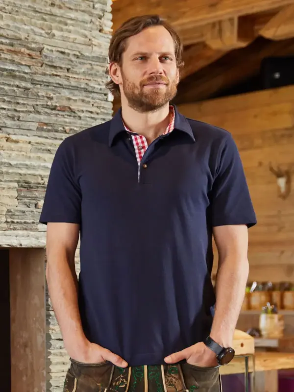 men’s traditional polo