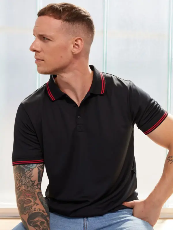 men’s functional polo