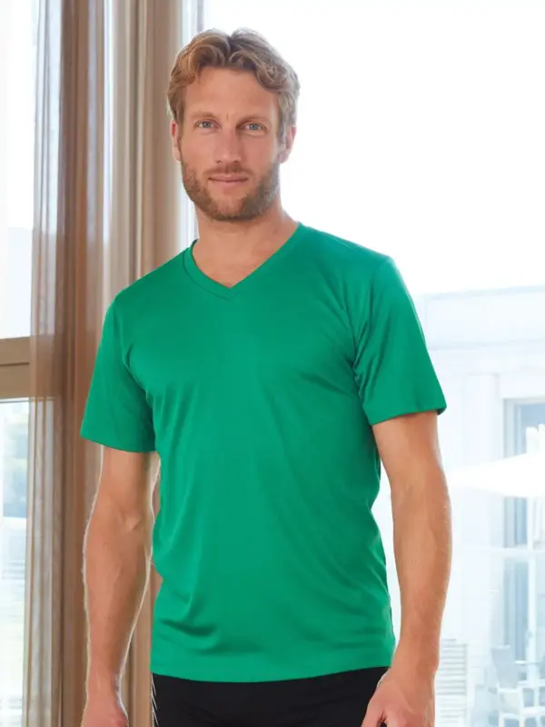 men’s active v