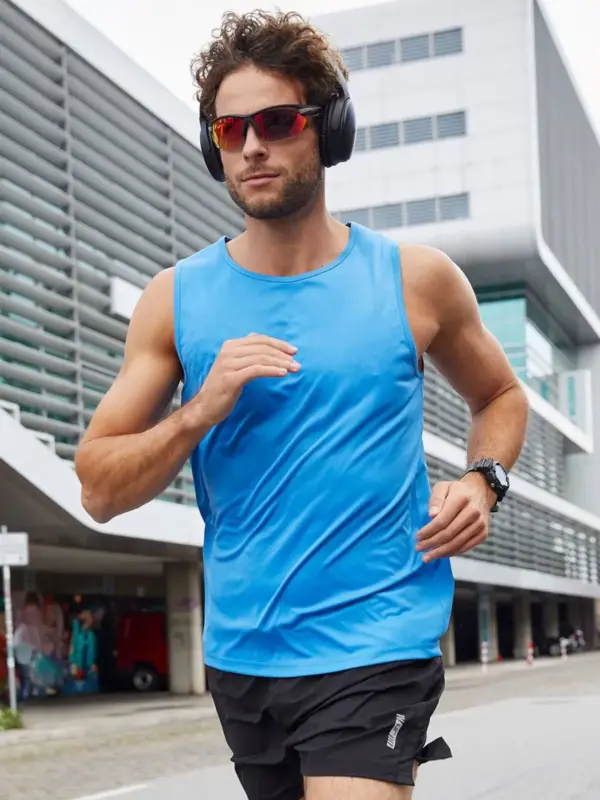 men’s active tanktop