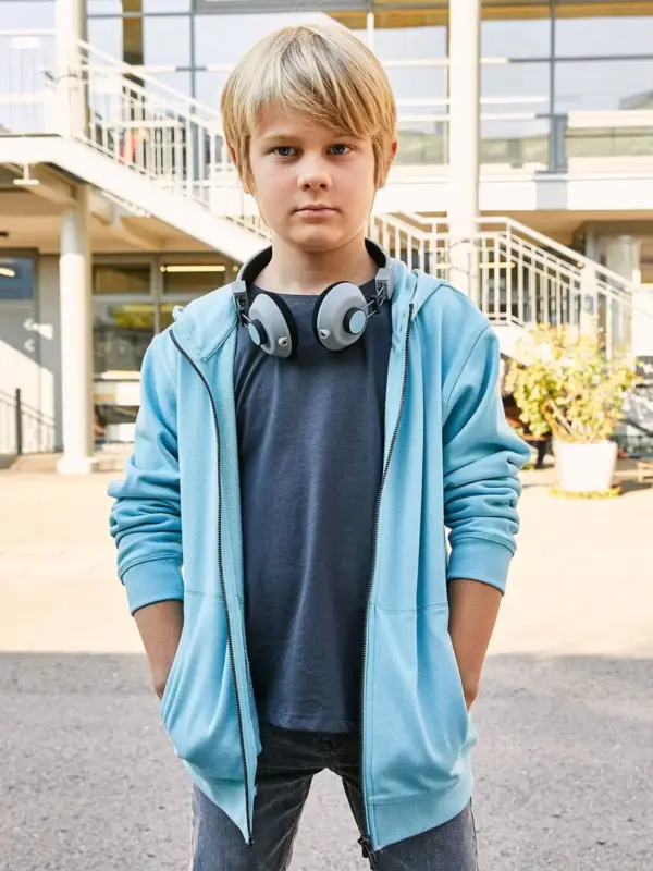 children’s zip hoody