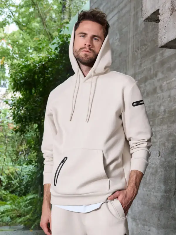 men’s hoody interlock