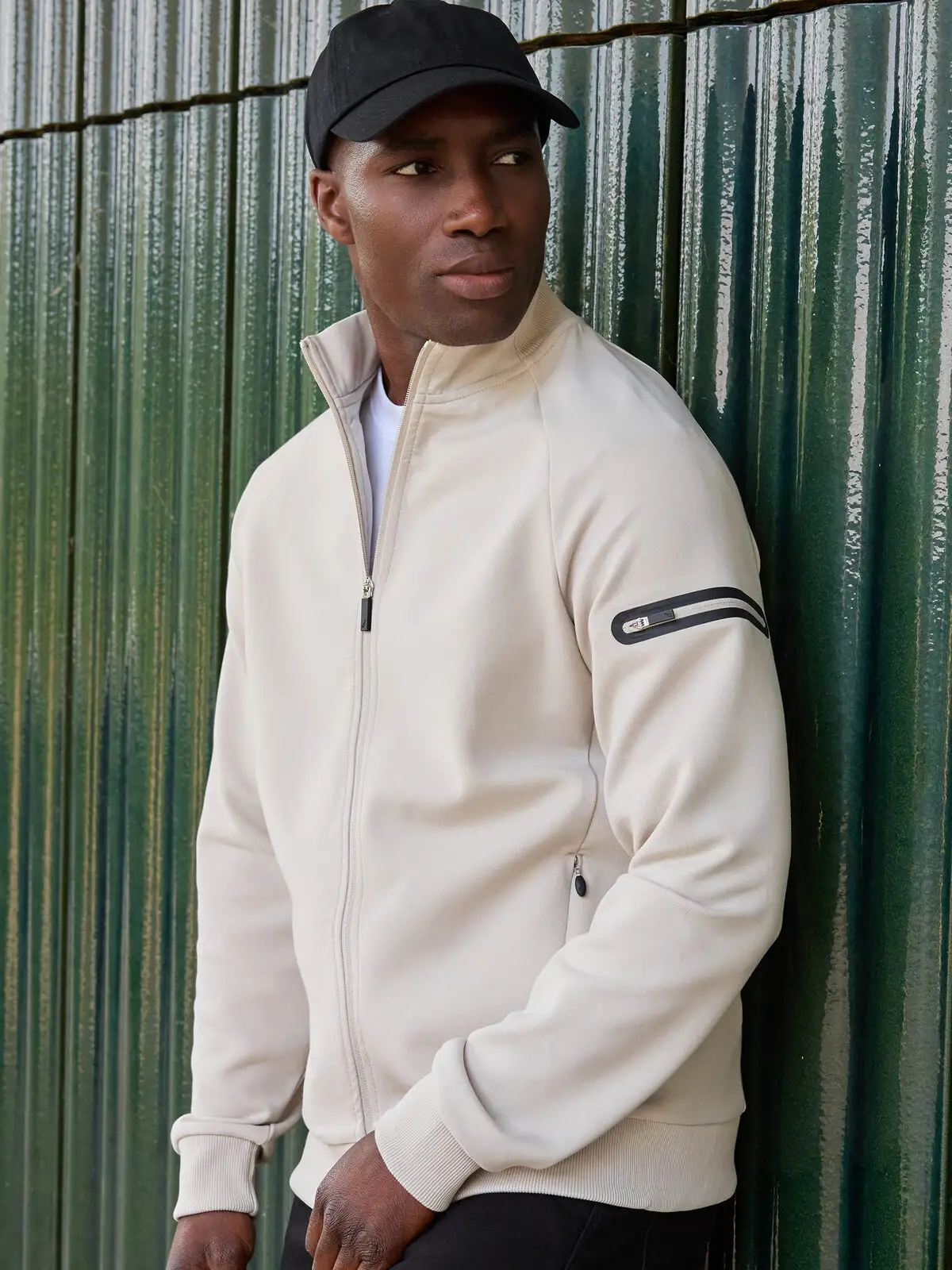 men‘s zip jacket interlock men‘s zip jacket interlock