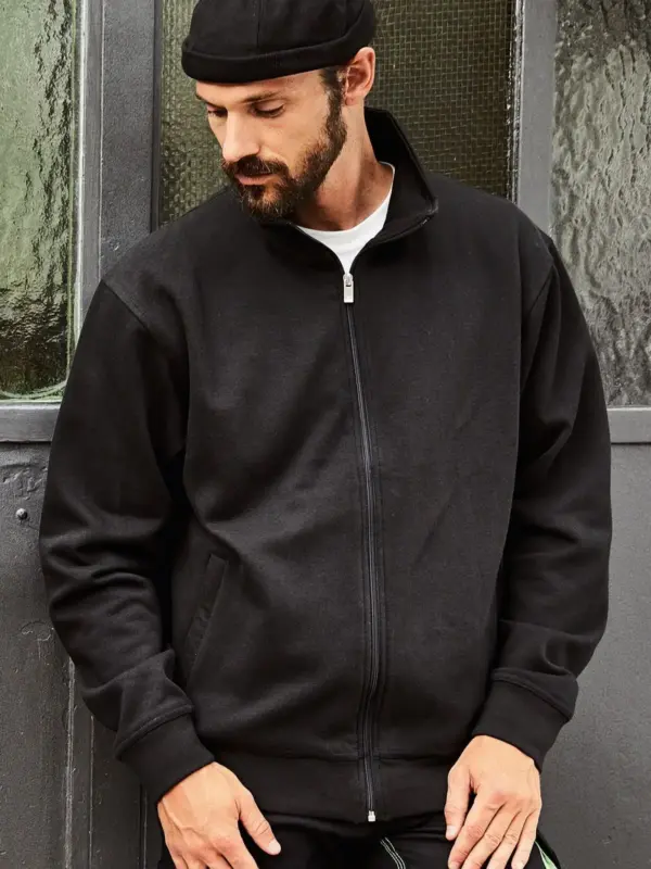workwear sweat jacket