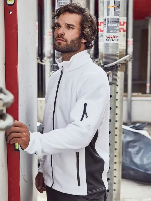 men’s workwear fleece jacket – strong