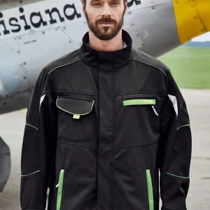 workwear softshell jacket – color