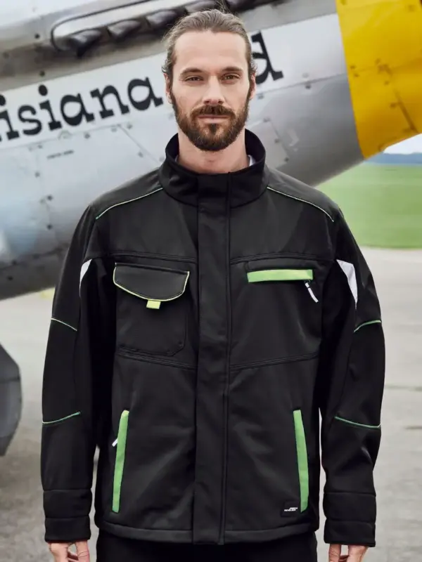 workwear softshell jacket – color